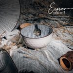 Table Matters - Blue Illusion - Flower Shaped Saucer