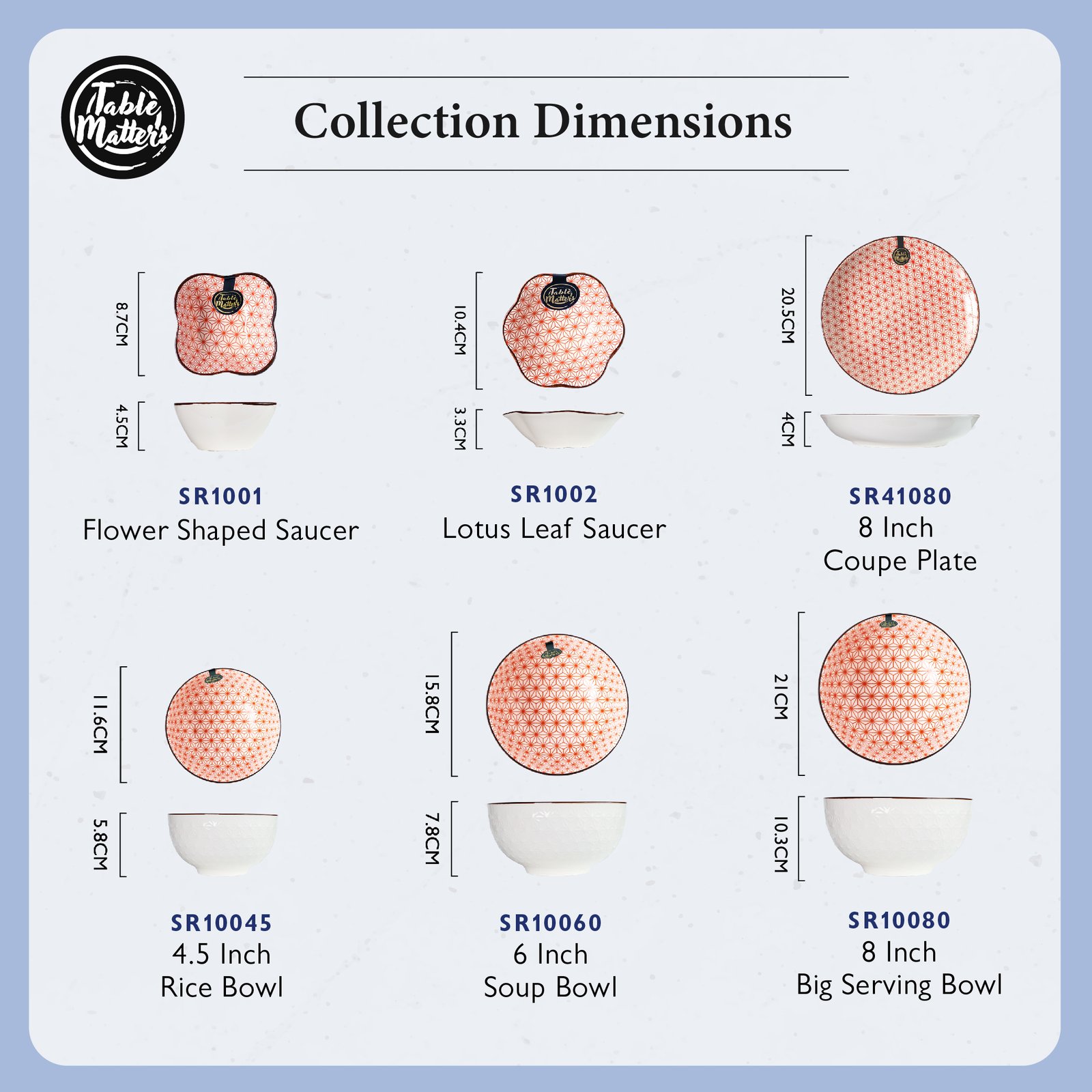 StarryRed-Tableware-ProductListing-26 Starry Red - Flower Shaped Saucer